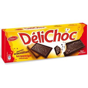 Biscuits Délichoc Chocolat noir - 150g