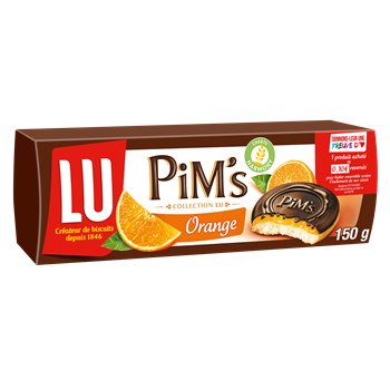 Génoises fourrées Pim's LU Orange - 150g