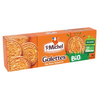 Galettes bio St Michel Au bon beurre - 130g