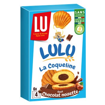 Biscuits coqueline Lu 3 chatons Chocolat - 165g