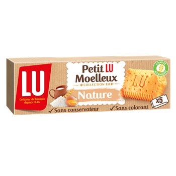 Moelleux nature Petit Lu 140g