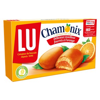 Biscuits Chamonix Lu Orange 250g