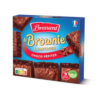 Brownie Brossard Chocolat pépites 285g