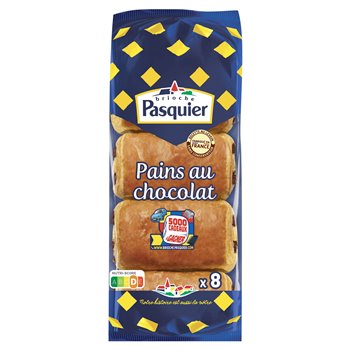 Pains au chocolat Pasquier x8 - 360g