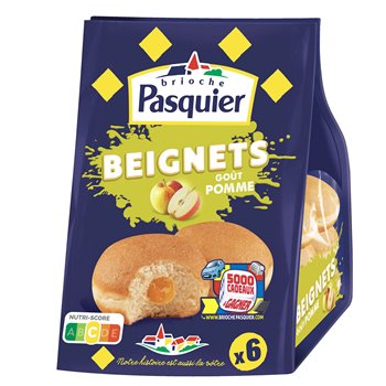 Beignets Pasquier Pomme x6 - 270g