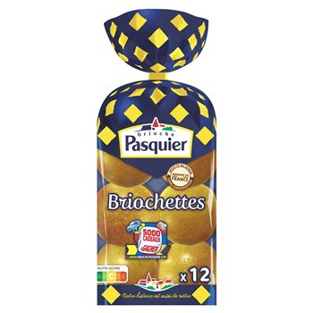 Briochettes Pasquier x12 - 480g