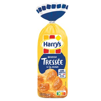 Brioche Tressée Harrys Nature - 500g