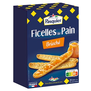 Ficelle de Pain Pasquier Brioché 210g