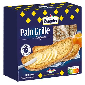 Pain grillé original Pasquier 415g