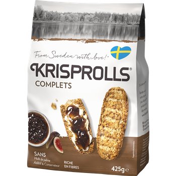 Petits pains grillés Krisprolls Complet - 425g