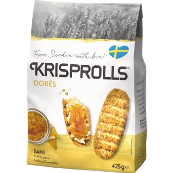 Pains grillés Krisprolls Dorés - 425g