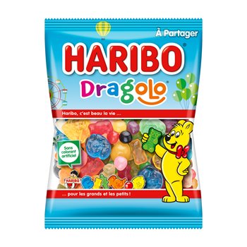 Bonbons Haribo Assortiment Dragolo - 300g