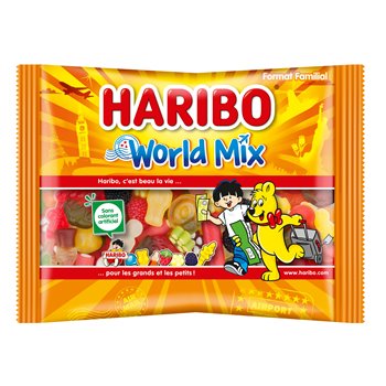 Bonbons Haribo Assortiment world mix - 500g