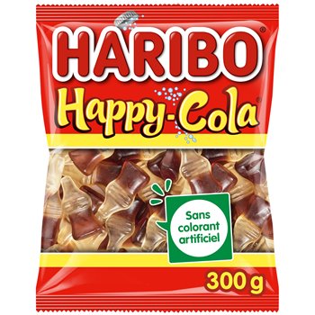 Bonbons Haribo Happy cola - 300g