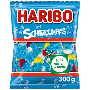 Bonbons Haribo Schtroumpfs - 300g