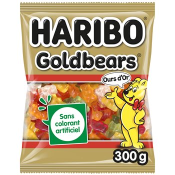 Bonbons Haribo Goldbears - 300g