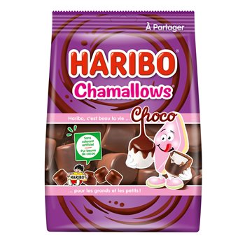 Chamallows Choco Haribo Au chocolat - 160g