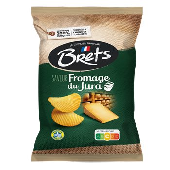 Chips Bret's Au fromage du Jura- 125g