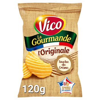 Chips La Gourmande Vico Nature - 120g