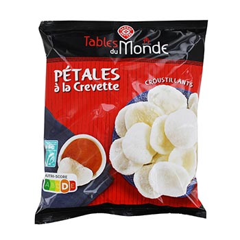 Pétales Tables du Monde A la crevette ASC - 50g