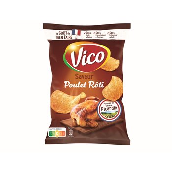 Chips Vico Poulet rôti - 125g