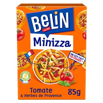 Crackers Minizza Belin Tomate - 85g