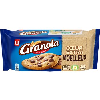 Cookies chocolat Granola Coeur extra moelleux - 182g