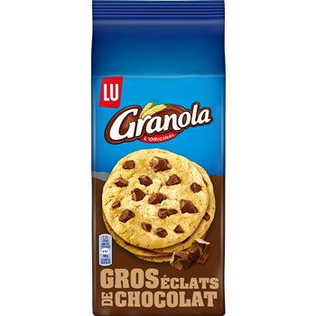 Cookies Granola - Gros éclats Chocolat - 184g