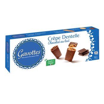 Crêpes dentelle Gavottes Chocolat au lait - 90g