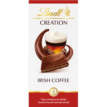 Chocolat au lait Lindt Création Irish Coffee - 150g