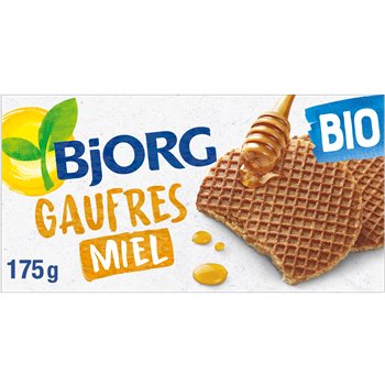 Gaufres Bio Bjorg Miel - 175g