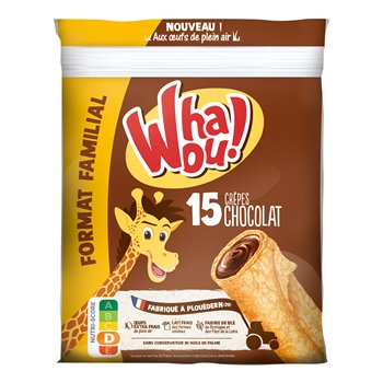 Crêpes Whaou! Chocolat x15 - 480g