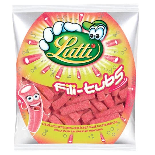 Bonbons fili tubs fraise LUTTI 200g