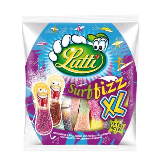 Bonbons assortiment Surffizz XL LUTTI 200g