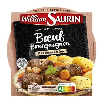 Boeuf Bourguignon WilliamSaurin 300g