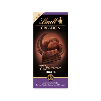 Chocolat noir Lindt Création 70% Cacao Truffe - 150g