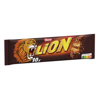 Barres chocolatées Lion Nestlé 10 barres - 420g